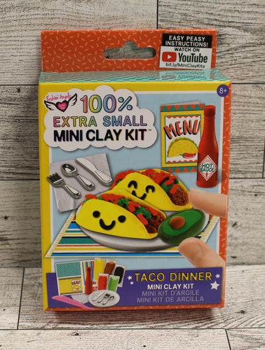 Fashion Angels Extra Xtra Small Taco Dinner Mini Clay Kit - New