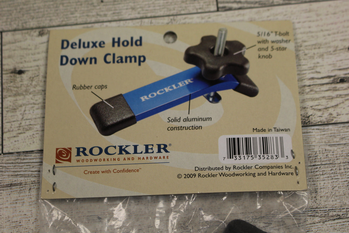 Rockler Deluxe Hold Down Clamp New Military Steals and Surplus