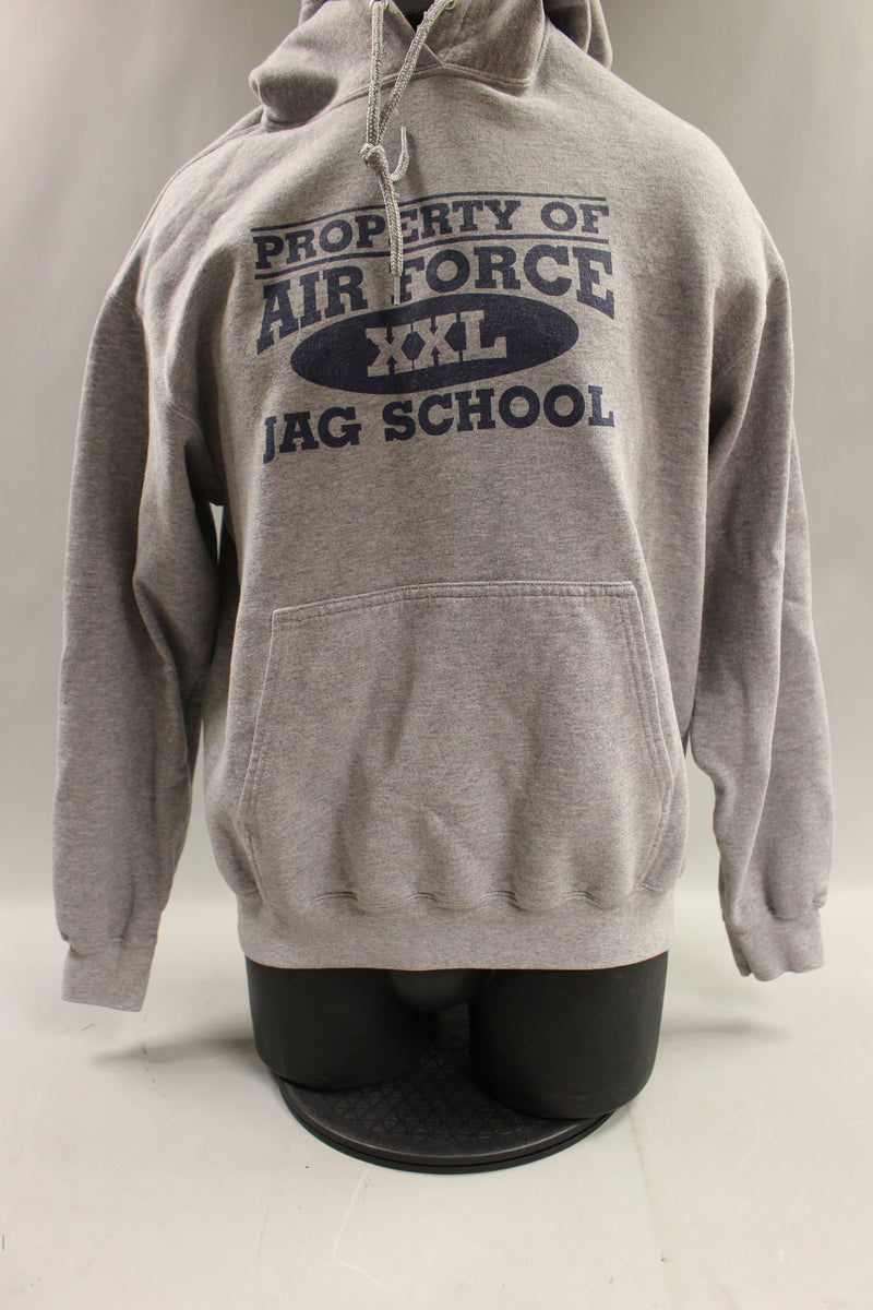 Property of Air Force XXL Jag School Hoodie Large Used Military