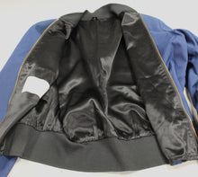 Load image into Gallery viewer, Neptune Men's Navy Blue Athletic Cadet Zip Up Jacket - 50" Chest - Used