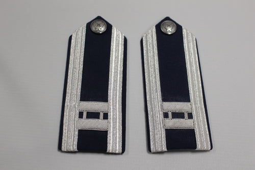 US AF Air Force Mess Dress Shoulder Boards Male: Captain - Used