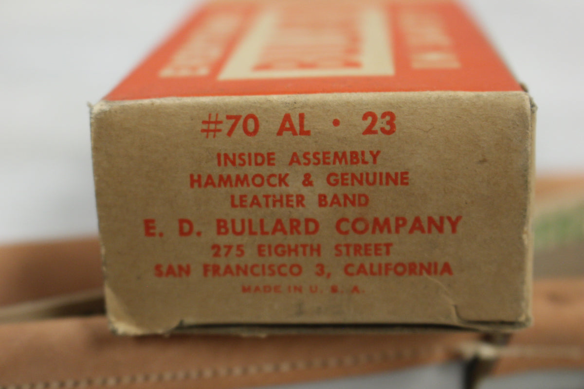 E. D. Bullard Hard Boiled Adjustable Safety Hat & Cap Leather Liner Military Steals and Surplus