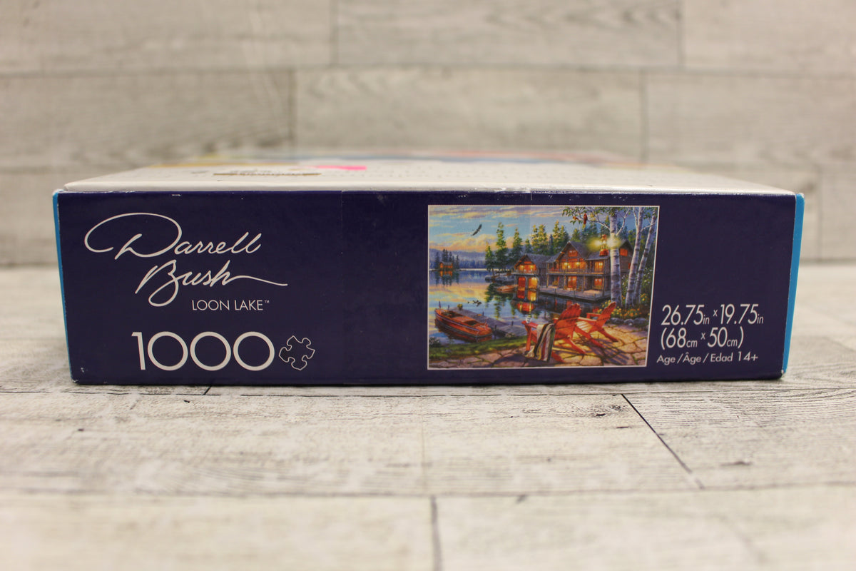 Buffalo Games Puzzle 1000 Pezzi - Darrell Bush 'Tramonto Stellato' - Dimensioni 67,9x50,2 Cm, Con Poster - 3