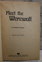 Load image into Gallery viewer, Meet the Werewolf by Georgess McHargue - Paperback