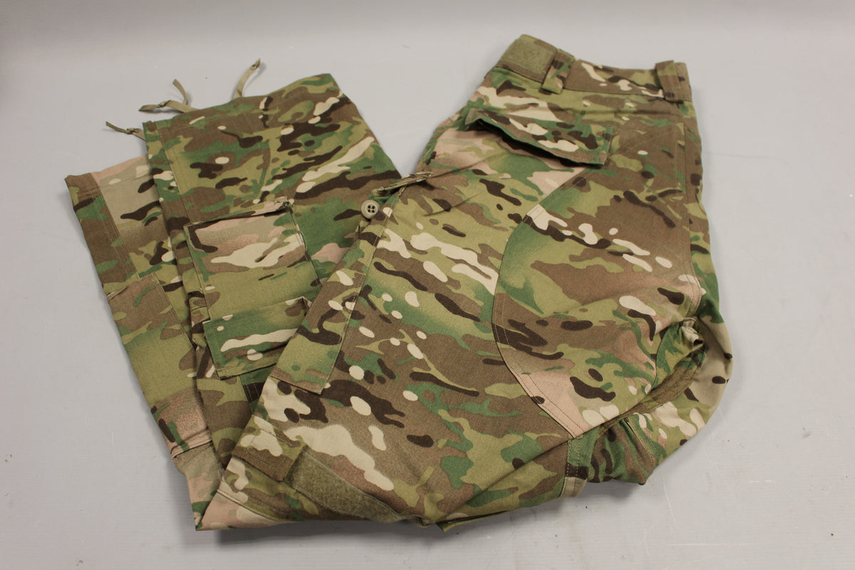 US Army OCP FR Combat Pants W/O Knee Inserts - Med Reg - 8415-01
