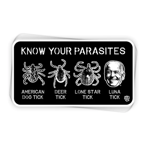 Know Your Parasites Decal - 3