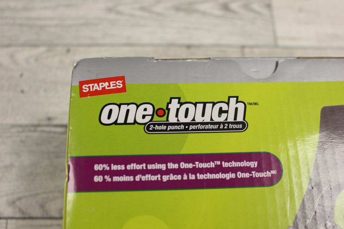 Staples 2Hole Punch 28 Sheet Capacity New Military Steals and Surplus
