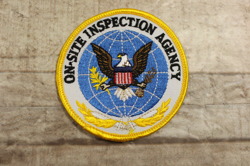 USAF DOD On-Site Inspection Agency Sew On Patch - Used