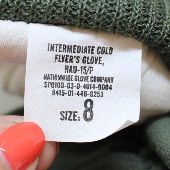 Guanti Militari Surplus Usati Guanti Da Volo Invernali USA HAU-15 - Foto 5