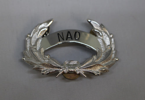 NAO Cap Badge Wreath Pin - Used