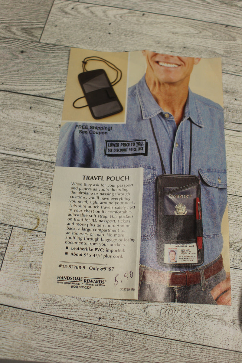 Handsome Rewards Travel Passport Travel Pouch New Military Steals