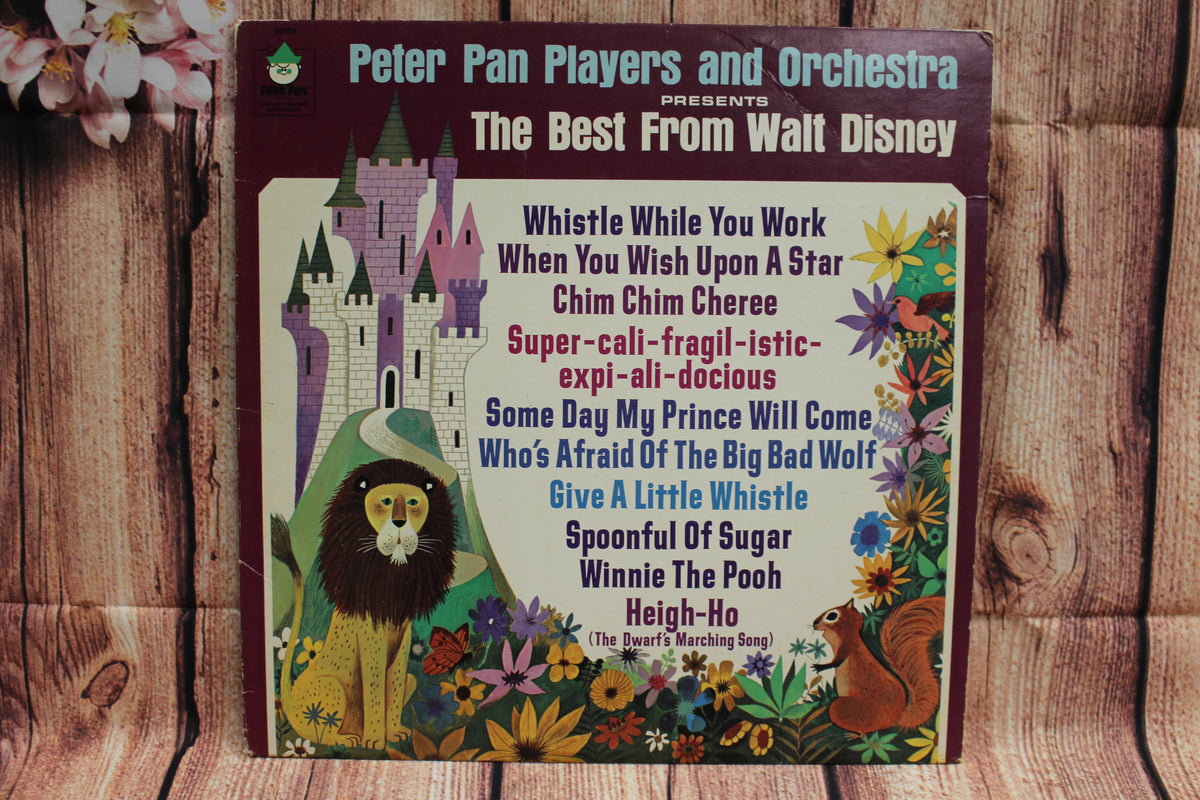 The Best From Walt Disney Vinyl Record - 33 1/3 RPM - Used