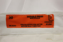 Load image into Gallery viewer, Men's Medical & Dental Personnel Uniform Trousers, 30x34, White, New