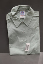Load image into Gallery viewer, DSCP US Army Woman's Green Tuck In Dress Shirt - 16R - 10-01-414-7116 - New!