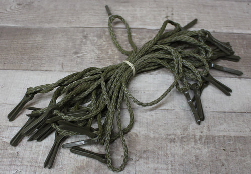Camouflage Screening System Lanyard Cord with Disconnect Pins (Woodland Repair)