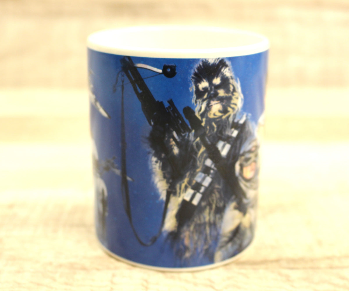 Blue Galerie Star Wars Coffee/Tea Cup/Mug With Chewbacca, Finn