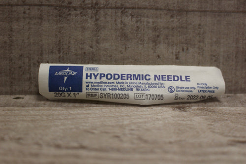 Medline Standard Hypodermic Needle - 20G x 1