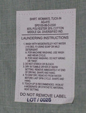 Load image into Gallery viewer, DSCP US Army Woman's Shirt, NSN 8410-01-414-7120, Size: 20R, New!