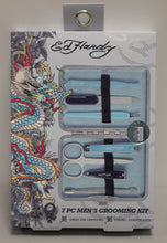 Load image into Gallery viewer, Ed Hardy 7 Pc Men&#39;s Grooming Kit with Travel Case - New