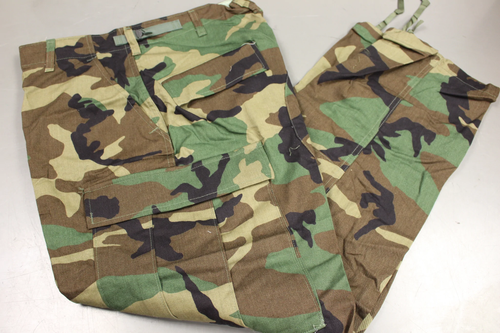 US Military Woodland BDU Trouser Pant - Choose Size Small Medium Large - Used
