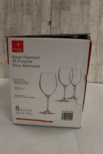 Load image into Gallery viewer, Bormioli Rocco Break Resistant 20.7 Oz. Wine Stemware - 8 pieces - New