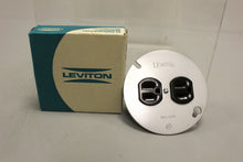 Load image into Gallery viewer, Leviton 5042 15 Amp, 125 Volt, Duplex Receptacle On 4-Inch Cover - New