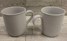 Load image into Gallery viewer, Vintage Restaurant White Coffee Mug - Set of 2 - Used
