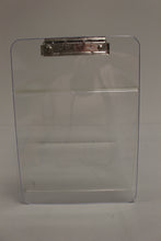 Load image into Gallery viewer, Eldon Transparent Plastic Clipboard - 12" x 9" - Low Profile - Used