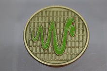 Load image into Gallery viewer, Electronic Contra Nos Intel Supra Nos 1N5 Challenge Coin - Red &amp; Light Green