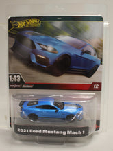 Load image into Gallery viewer, Hot Wheels 1:43 2021 Ford Mustange Mach 1 - Blue - New