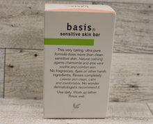 Load image into Gallery viewer, Basis Sensitive Skin Unscented Bar Soap - Alkaline PH - 4oz - New