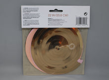 Load image into Gallery viewer, Rose Gold Swirl Decoration Kit - 22 Inches - 12 Count - New