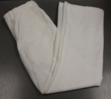US Military Men's White Service Dress Trousers - Size: 34L - 8405-01-076-0745