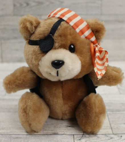 Russ Berrie & Co Pirate Bear - K-32 - Used