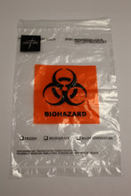 Load image into Gallery viewer, Medline Biohazard Ziploc Specimen Bag - 6&quot; x 9&quot; - Set of 25 - DYND30261 - New