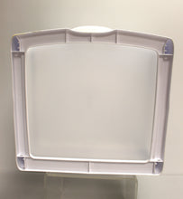 Load image into Gallery viewer, Sterilite Clear Plastic 3 Drawer Organizer - 14-1/2" x 14-1/2" x 10-5/8" - Used