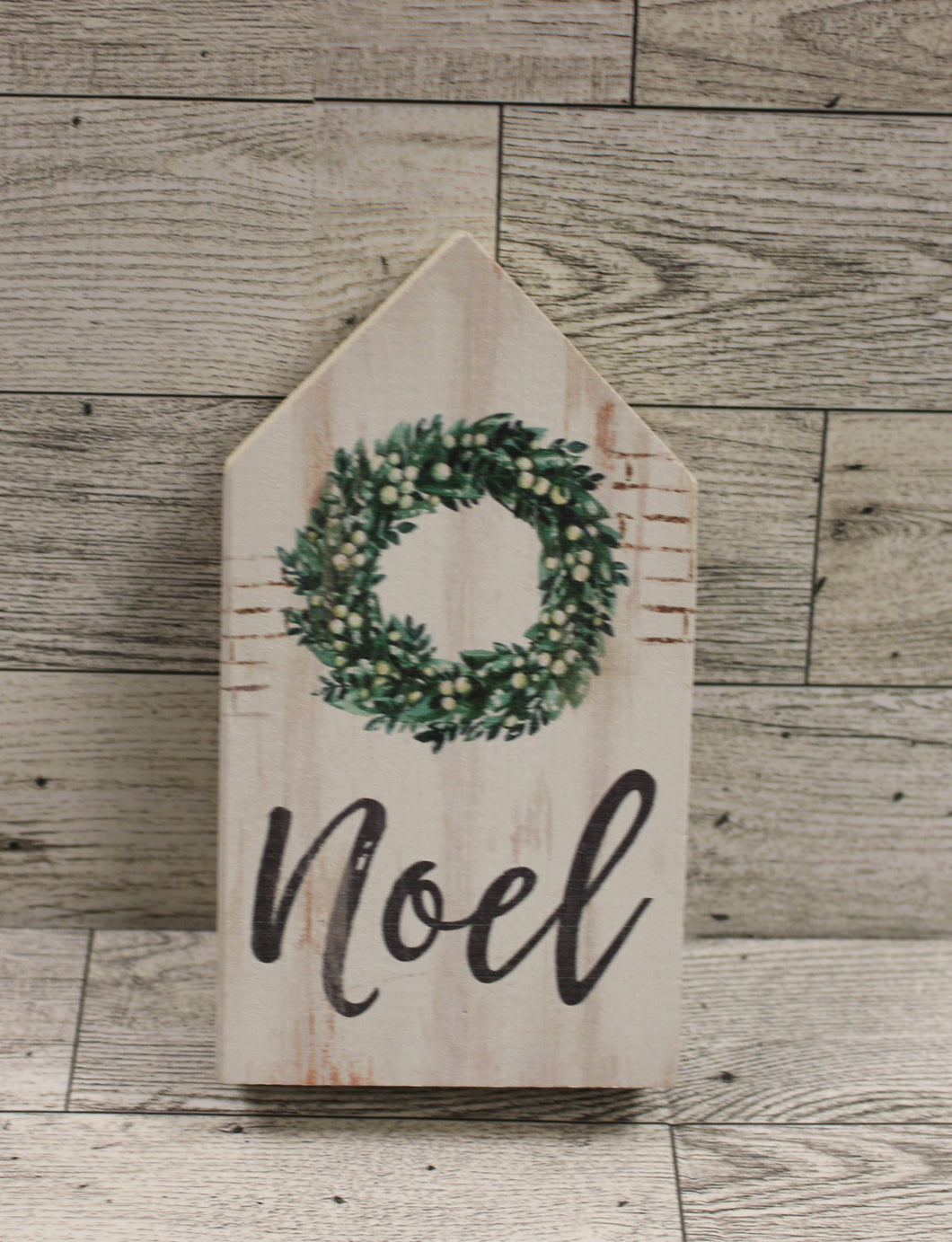 Hobby Lobby Farmhouse Christmas NOEL Wood Sign - New