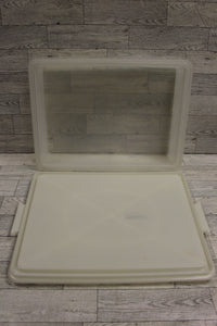 Tupperware Fresh N Fancy Rectangle Sheet Cake Carrier - #622 - used
