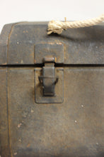 Load image into Gallery viewer, Vintage Military Aircraft Metal Mechanics Toolbox - 17" x 12" x 10" - Used