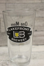 Load image into Gallery viewer, Lakefront Brewery Glass - One More Then We Go! - Milwaukee WI - Used