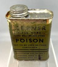 Load image into Gallery viewer, US Army WWII Rifle Bore Cleaner - 6 Oz - Empty - Choose Grade B, C, D