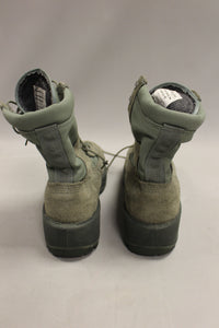 US Military Wellco Women's Air Force TW Boots - Sage Green - Size: 8.5 RF - Used
