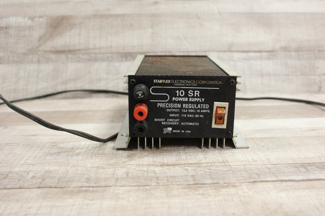 Stabylex Electronics 10 SR Power Supply 13.2VDC Precision Regulated Model -Used