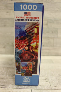 American Patriot "Go West" Jigsaw Puzzle - 1000 Piece - New