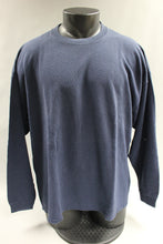 Load image into Gallery viewer, Basic Editions Men&#39;s Long Sleeve T Shirt Size XLarge -Blue -Used