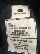 Load image into Gallery viewer, US Air Force Lightweight Jacket Removable Liner - 48R - 8405-01-298-6908 - New