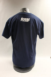 Dayton Flyers Volleyball T-Shirt - Large - Dark Blue - Used