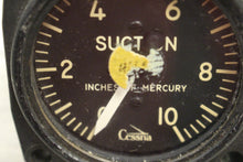 Load image into Gallery viewer, Cessna Aircraft 2 1/4 Inch Suction Indicator Gauge - Inches of Mercury 100903