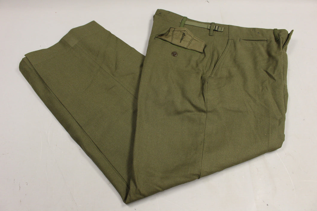 M-1951 Army Wool OD Field Trousers - Choose Size - Used