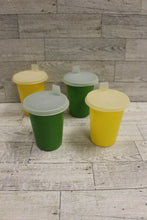 Load image into Gallery viewer, Vintage Tupperware Bell Tumblers - Set of 4 - 7 oz. - #109 - Used